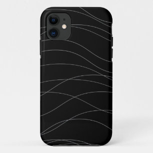Case-Mate iPhone Case Lignes graphiques ondulées modernes, simples, chic