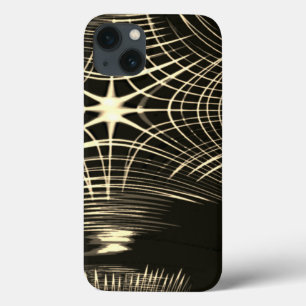 Case-Mate iPhone Case Lignes kaki répétées par vagues et croisées