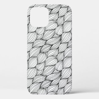 Coque Case-Mate iPhone Lignes noires Abstraites