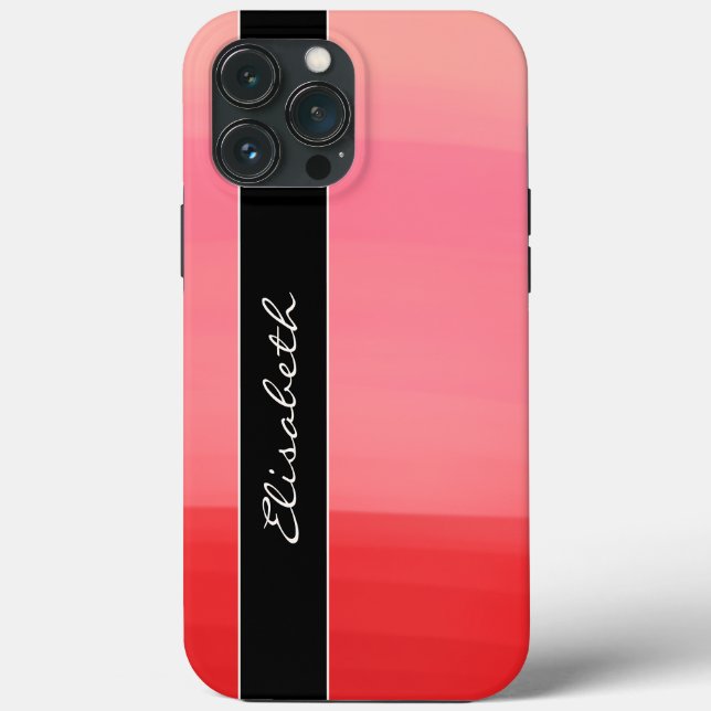 Coques Case-Mate iPhone Lignes rouges (Verso)