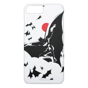 Coque Case-Mate iPhone Ligue de Justice Batman dans le nuage de chauves