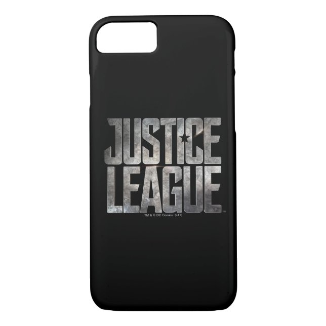 Coques Case-Mate iPhone Ligue de Justice | Logo métallique de la Ligue de  (Dos)