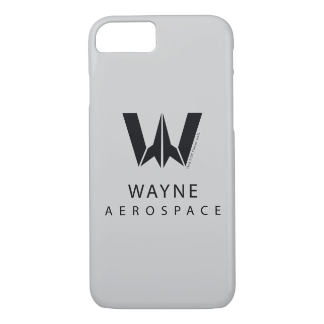 Coques Case-Mate iPhone Ligue de Justice | Logo Wayne Aerospace (Dos)