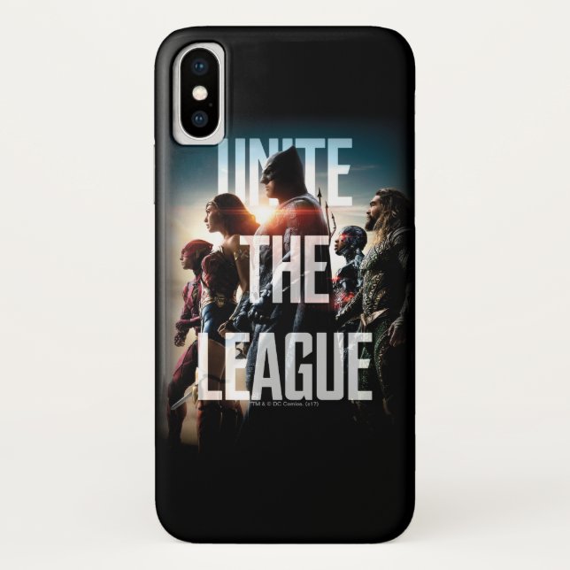 Coques Case-Mate iPhone Ligue de Justice | Unissez La Ligue (Dos)
