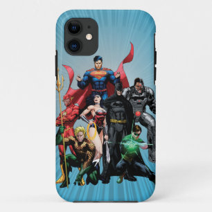 Coque Case-Mate iPhone Ligue de la justice - Groupe 2