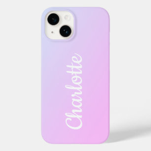 Coque Case-Mate iPhone Lilac Ombre moderne personnalisé