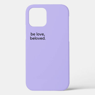 Case-Mate iPhone Case Lilac Purple Apple iPhone 12 Couverture Be Love