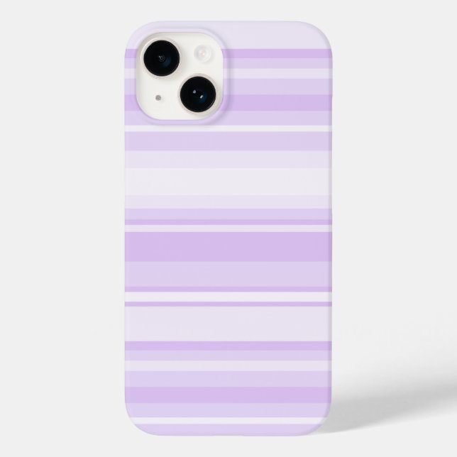 Coques Case-Mate iPhone Lilac rayures (Verso)