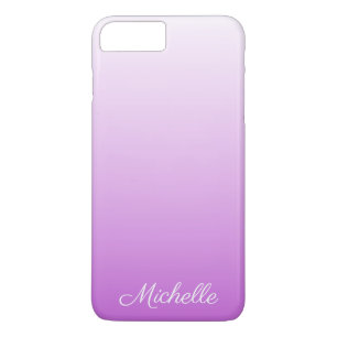 Coque Case-Mate iPhone Lilac violet ombre nom personnalisé