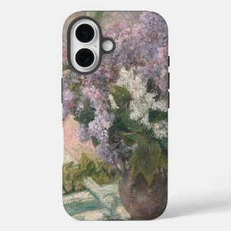 Coque Pour iPhone 16 Lilacs dans la fenêtre par Mary Cassatt Peintre am