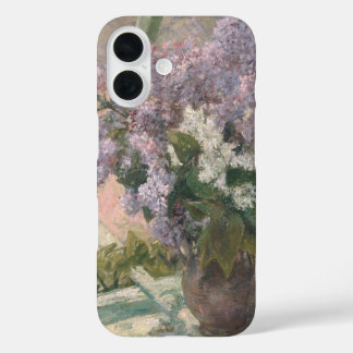 Coque Pour iPhone 16 Lilacs dans la fenêtre par Mary Cassatt Peintre am