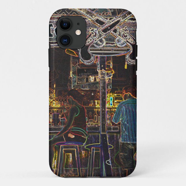 Coques Case-Mate iPhone l'île Grand Cayman de Calico Jacks (Dos)