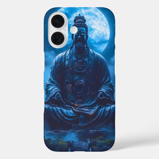 Coques Case-Mate iPhone L'illumination en bleu (Verso)