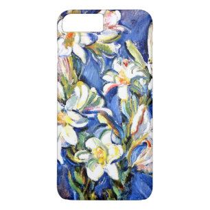 Coque iPhone 8 Plus/7 Plus Lily, peinture florale