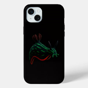 Coque Case-Mate iPhone Limace de mer néon Black 4 Luxe iPhone 15 Plus