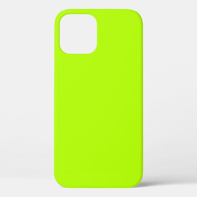 Coques Case-Mate iPhone Lime électrique dynamique Vert prêt à Customiser (Verso)