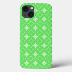 Case-Mate iPhone Case Lime green shippo pattern