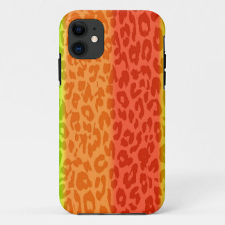 Case-Mate iPhone Case Lime Orange Rouge jaune léopard Rayures rétro