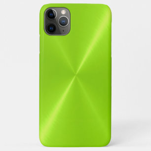 Case-Mate iPhone Case Lime Vert brillant acier inoxydable métal