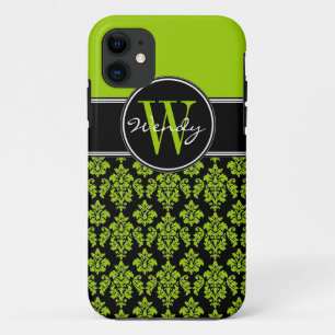 Coque Case-Mate iPhone Lime vert Vintage noir noir noir noir perso
