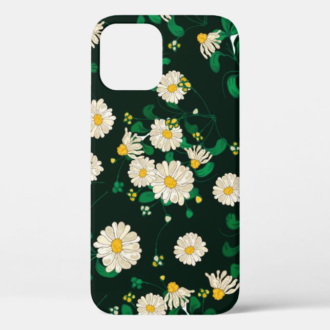 Coques Case-Mate iPhone L'imitation du dessin d'enfant brodé. (Verso)