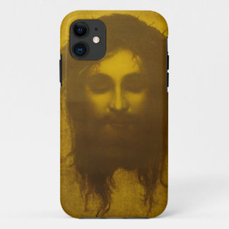 Coque iPhone 11 Linceul d'image de Jésus-Christ de voile de