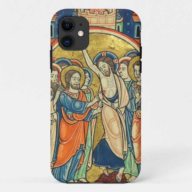 Coques Case-Mate iPhone L'incrédulité de saint Thomas du Psautier  (Dos)