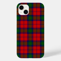 Lindsay tartan rouge vert plaid