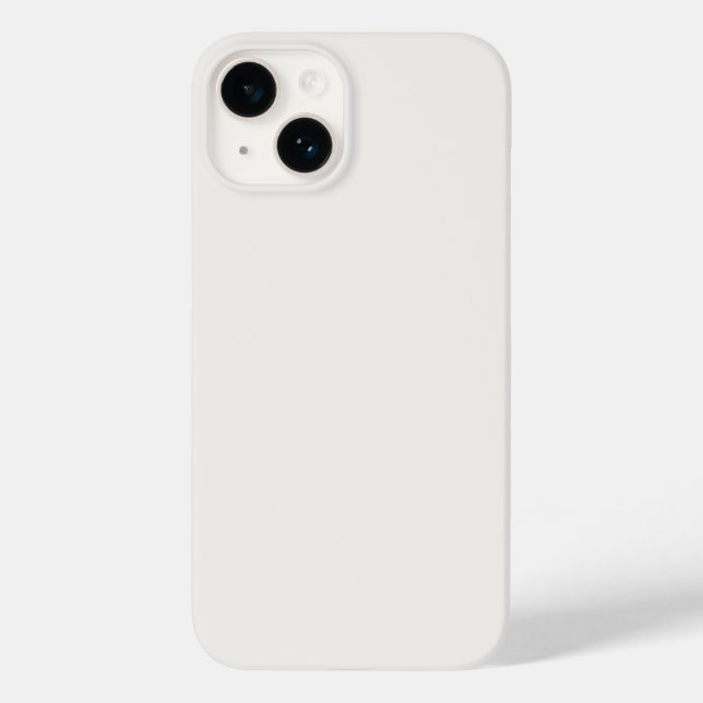 Coques Case-Mate iPhone Linge blanc, blanc cassé (Verso)