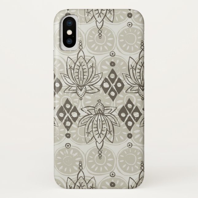 Coques Case-Mate iPhone linge de lotus (Dos)