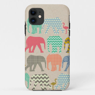 Etui iPhone Case-Mate linge de maison éléphants et flamants