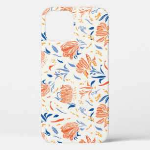 Case-Mate iPhone Case Linocut botanique baroque : arrière - plan sans co