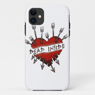 Coque Case-Mate Pour iPhone L'intérieur de morts a percé le coeur