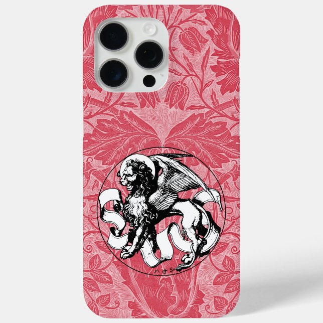 Coques Case-Mate iPhone Lion ailé Saint-Marc du XVe siècle (Verso)