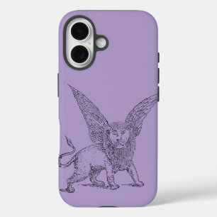 Coque Pour iPhone 16 Lion ailé symbole de Saint Marc