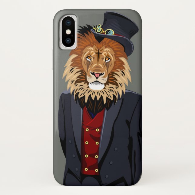 Coques Case-Mate iPhone Lion chic (Dos)