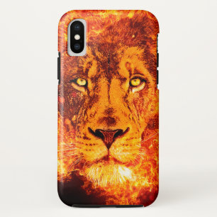 Case-Mate iPhone Case Lion de Juda Flamboyant Rouge Orange