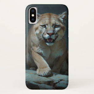Case-Mate iPhone Case Lion de montagne à une piscine de roche