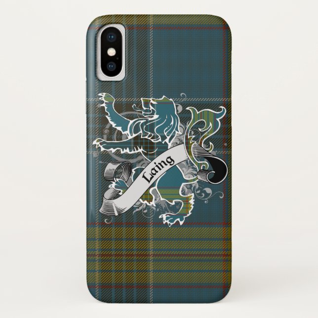 Coques Case-Mate iPhone Lion de tartan de Laing (Dos)