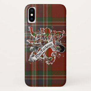 Coque Case-Mate iPhone Lion de tartan de MacFarlane