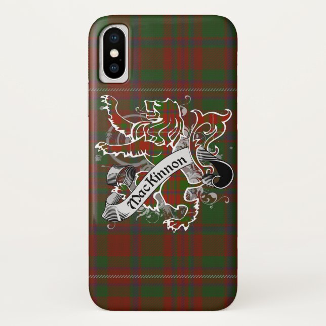 Coques Case-Mate iPhone Lion de tartan de MacKinnon (Dos)