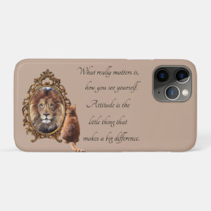 Case-Mate iPhone Case Lion d'inspiration pour lunettes de chat Vintage