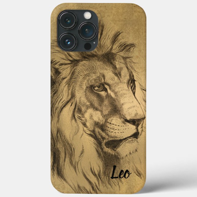Coques Case-Mate iPhone Lion d'or (Verso)