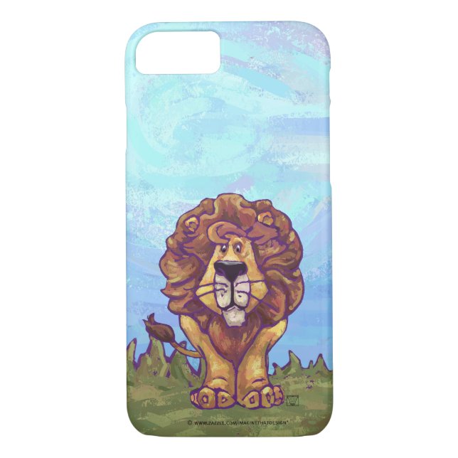 Coques Case-Mate iPhone Lion Electronique (Dos)