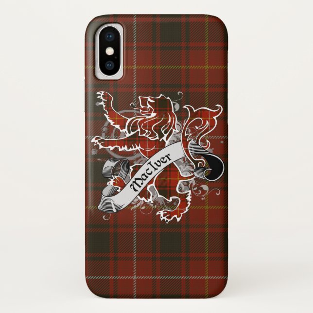 Coques Case-Mate iPhone Lion MacIver Tartan (Dos)
