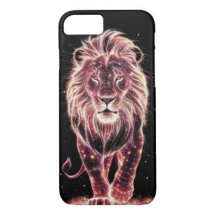 Case-Mate iPhone Case Lion majestueux dans l'art filaire brillant