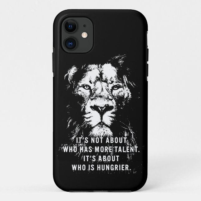 Coques Case-Mate iPhone Lion - mots de motivation - inspiré (Dos)