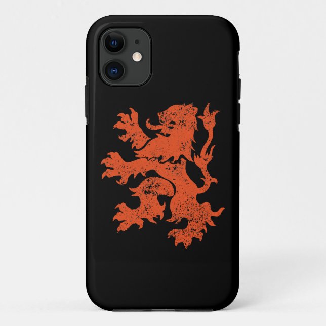 Coques Case-Mate iPhone Lion néerlandais (Dos)