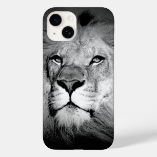 Coques Pour iPhone Lion noir et blanc