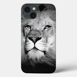 Etui iPhone Case-Mate Lion noir et blanc